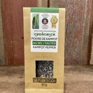 Whole Salted Peppercorns ~ Kampot Pepper